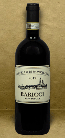Baricci Montosoli Brunello di Montalcino DOCG 2019 Red Wine