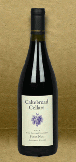 Cakebread Cellars Two Creeks Vineyards Anderson Valley Pinot Noir 2023 Red Wine