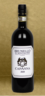 Capanna Brunello di Montalcino DOCG 2020 Red Wine Capanna Brunello di Montalcino DOCG 2020 Red Wine
