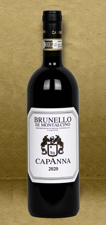 Capanna Brunello di Montalcino DOCG 2020 Red Wine Capanna Brunello di Montalcino DOCG 2020 Red Wine