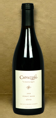 Cutruzzola Vineyards "Gloria" Pinot Noir 2018 Red Wine