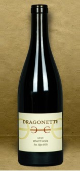 Dragonette Cellars Sta. Rita Hills Pinot Noir 2020 Red Wine