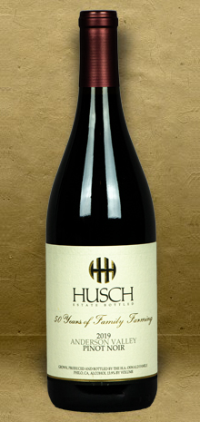 Husch Anderson Valley Pinot Noir 2019 Red Wine