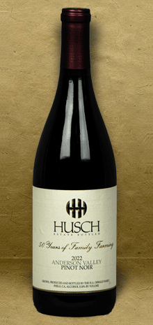 Husch Vineyards Anderson Valley Pinot Noir 2022 Red Wine