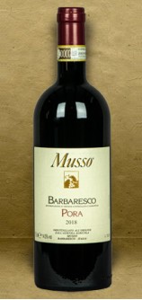 Musso Barbaresco Pora DOCG 2018 Red Wine 