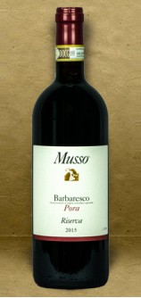 Musso Pora Riserva Barbaresco DOCG 2015 Red Wine