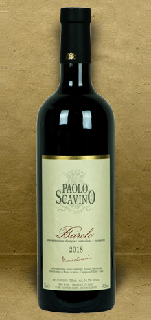 Paolo Scavino Barolo DOCG 2018 Red Wine