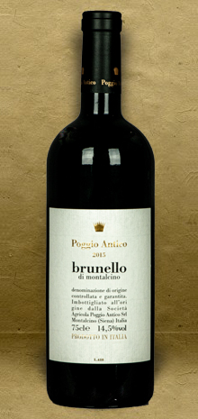 Poggio Antico Brunello di Montalcino DOCG 2015 Red Wine