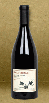 Saxon Brown Fighting Brothers Sonoma Coast Pinot Noir 2021 Red Wine