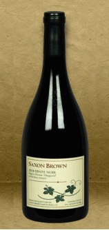 Saxon Brown Gap's Crown Vineyard Pinot Noir 2018 Red Wine