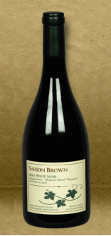 Saxon Brown Sangiacomo - Robert's Road Vineyard Pinot Noir 2018 Red Wine