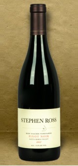 Stephen Ross Wine Cellars Bien Nacido Pinot Noir 2017 Red Wine