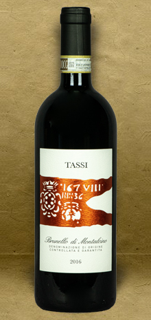 Tassi Brunello di Montalcino DOCG 2016 Red Wine