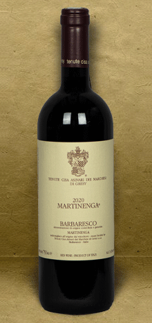 Tenute Cisa Asinari dei Marchesi di Gresy Barbaresco Martinenga DOCG 2020 Red Wine