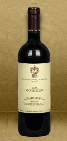 Tenute Cisa Asinari dei Marchesi di Gresy Barbaresco Martinenga DOCG 2021 Red Wine