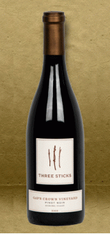Three Sticks Gap's Crown Vineyard Sonoma Coast Pinot Noir 2022 Red Wine Three Sticks Gap's Crown Vineyard Sonoma Coast Pinot Noir 2022 Red Wine