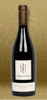 Three Sticks Price Family Estates Sonoma Coast Pinot Noir 2023 Red Wine