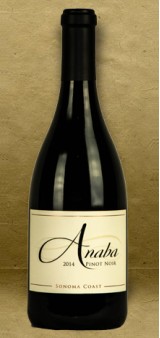 Anaba Sonoma Coast Pinot Noir 2014 Red Wine Anaba Sonoma Coast Pinot Noir 2014 Red Wine