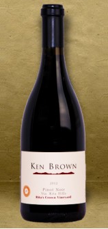 Ken Brown Rita's Crown Pinot Noir 2012 Red Wine Ken Brown Rita's Crown Pinot Noir 2012 Red Wine