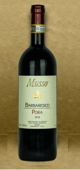 Musso Barbaresco, Pora 2016 Red Wine Musso Barbaresco, Pora 2016 Red Wine