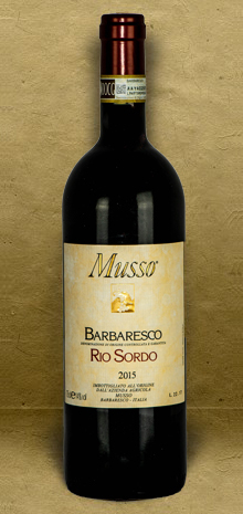 Musso Rio Sordo Barbaresco DOCG 2015 Red Wine