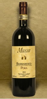 Musso Barbaresco Pora DOCG 2014 Red Wine Musso Barbaresco Pora DOCG 2014 Red Wine