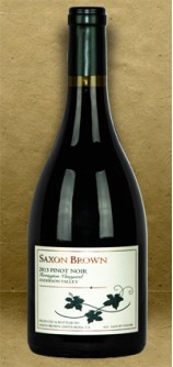 Saxon Brown Ferrington Vineyard Pinot Noir 2013 Red Wine Saxon Brown Ferrington Vineyard Pinot Noir 2013 Red Wine