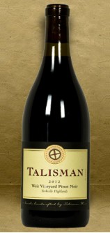 Talisman Weir Vineyard Pinot Noir 2012 Red Wine Talisman Weir Vineyard Pinot Noir 2012 Red Wine