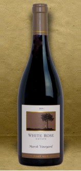 White Rose Marsh Vineyard Pinot Noir 2011 Red Wine White Rose Marsh Vineyard Pinot Noir 2011 Red Wine